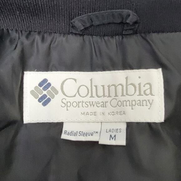 Vintage 90s Colorblock Columbia Nylon Ski Jacket - M - Picture 7 of 11